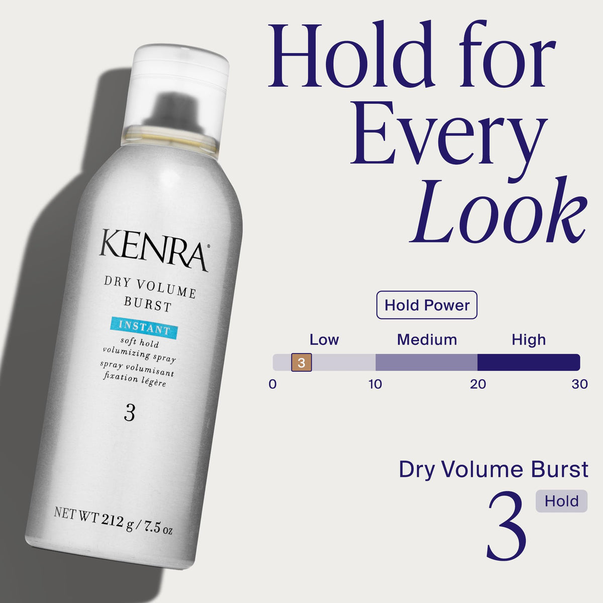 Instant Volume Hairspray Soft Hold Volumizing Spray T6824