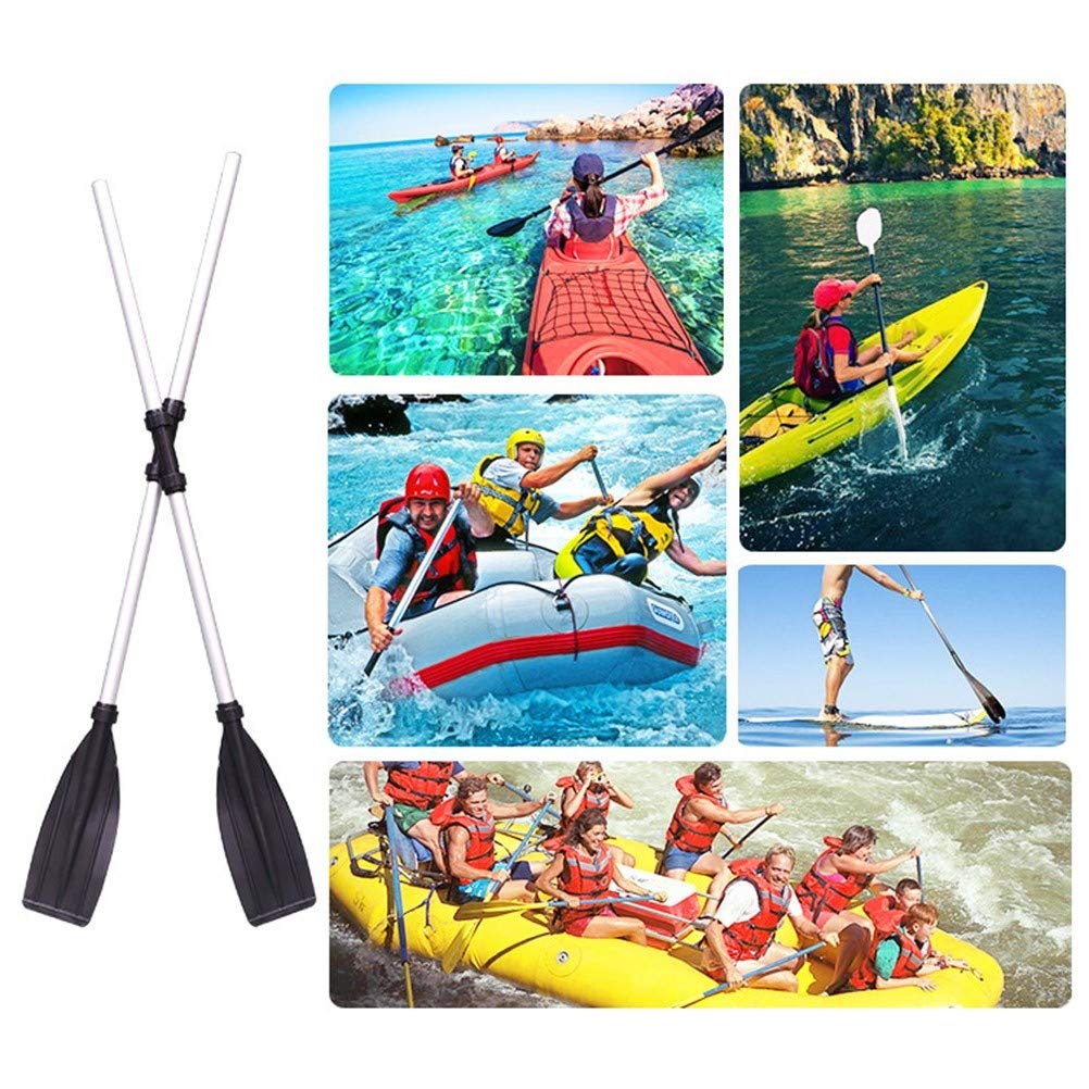Aluminum Alloy Paddle, 2 Pack Adjustable Kayak Oars C991