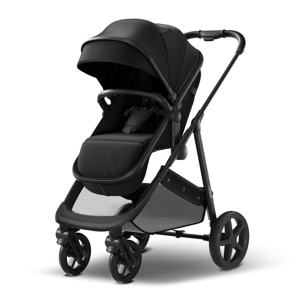 2-in-1 Bassinet Stroller Reversible Seat Black F3918