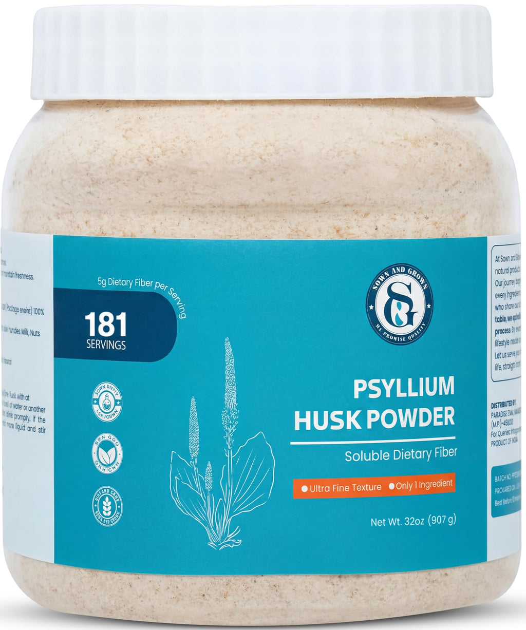 Psyllium Husk Powder 32oz Finely Ground J176