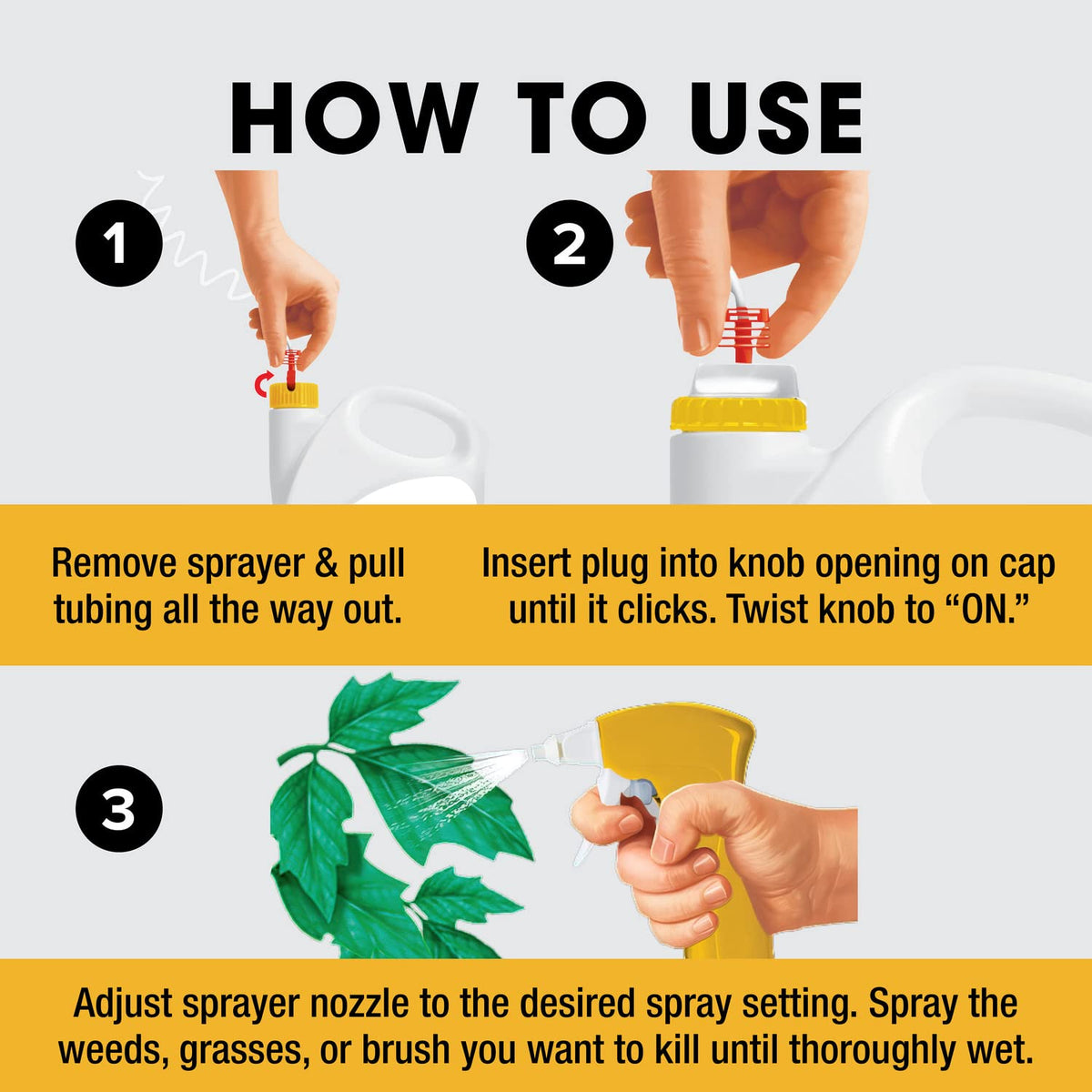 Poison Ivy Plus Tough Brush Killer Trigger Sprayer 1 gal O47724