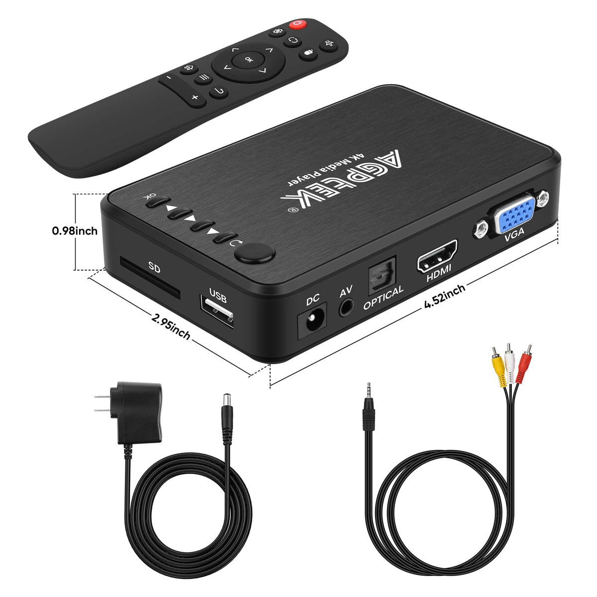 4K HDMI TV Media Player Z98775
