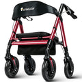 Heavy-Duty Bariatric Rollator Walker with Seat U36776