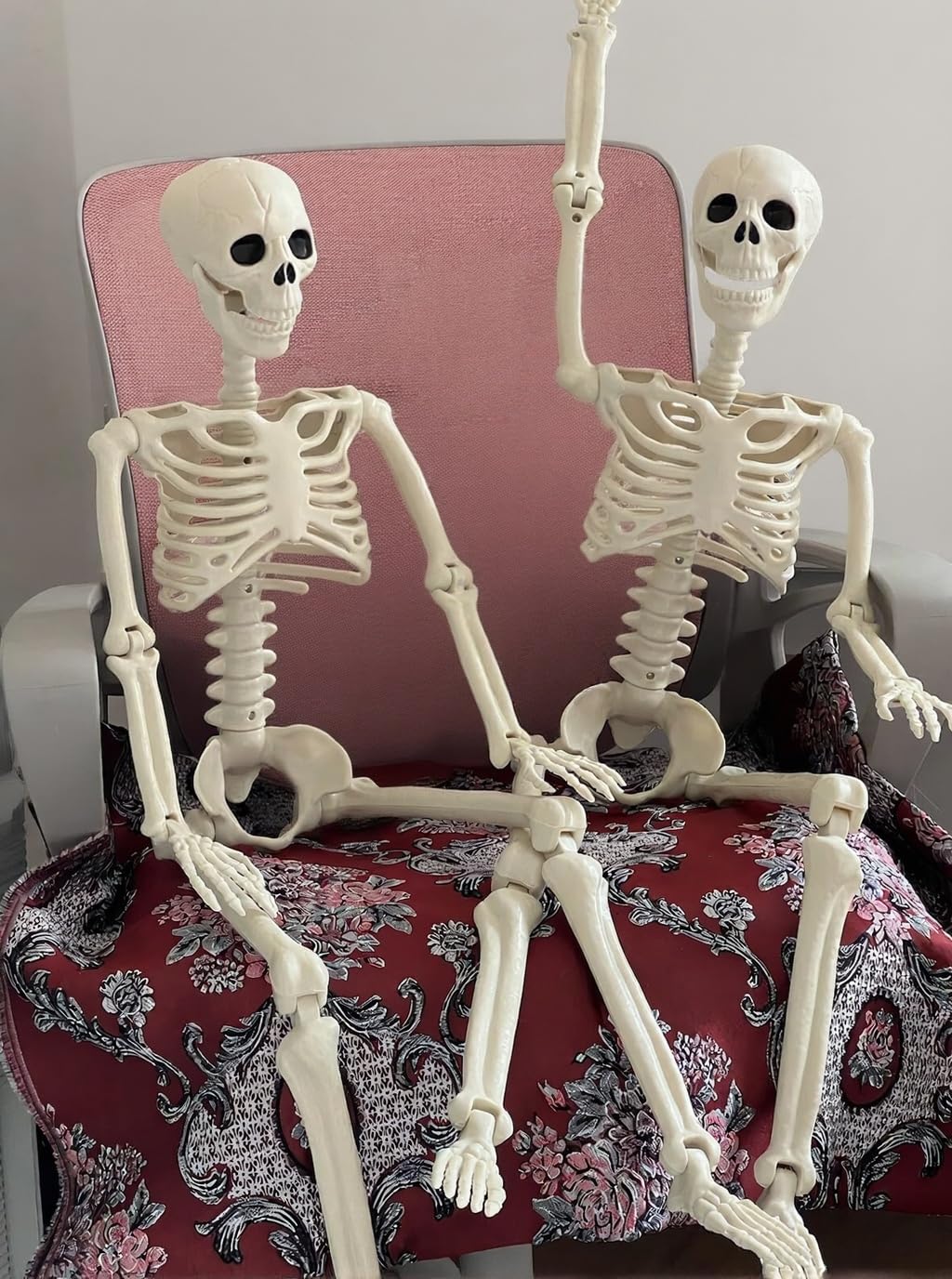 2Pcs 36" 1Pcs 16" Posable Plastic Skeleton U9760