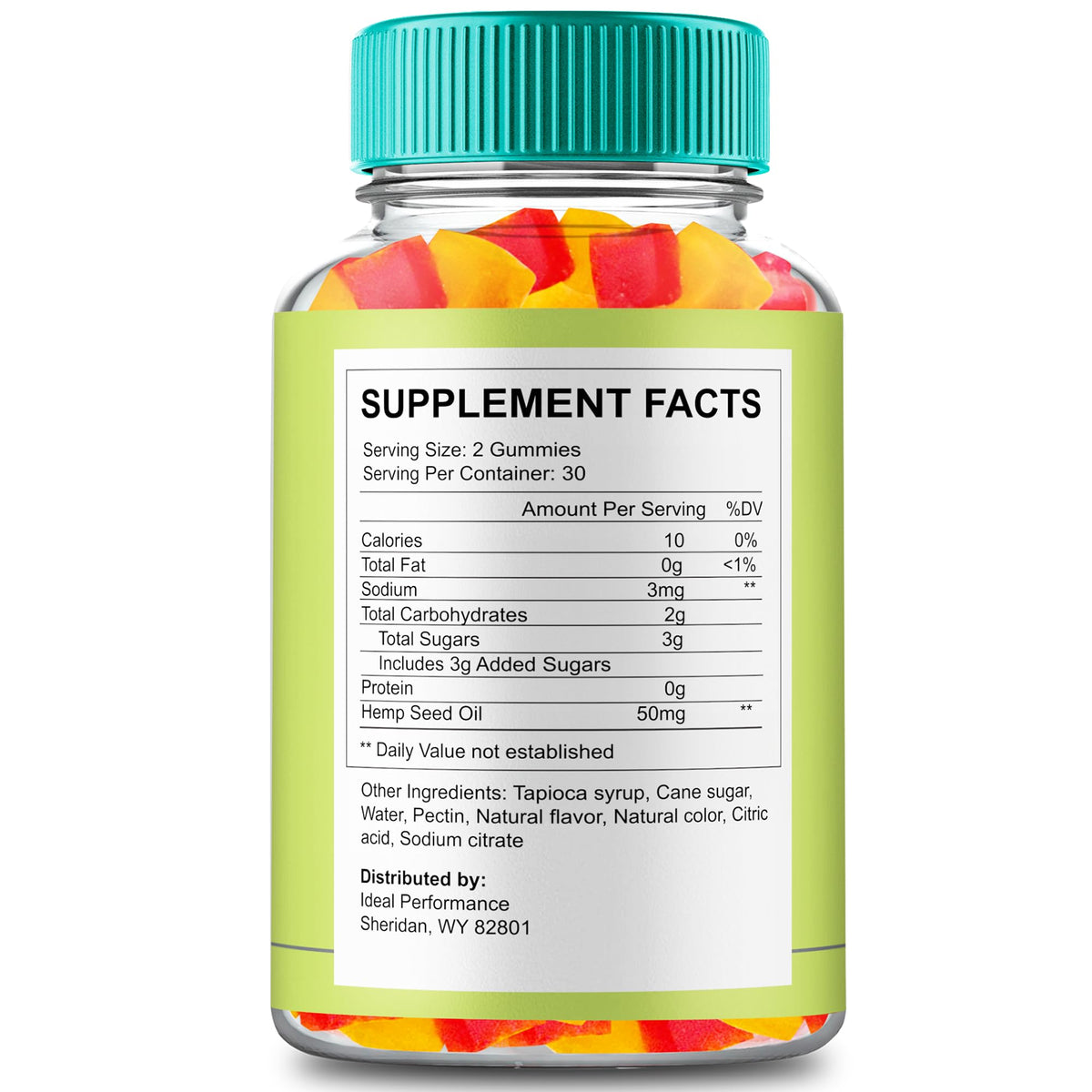 Hemp Gummies 60 Gummies B648454
