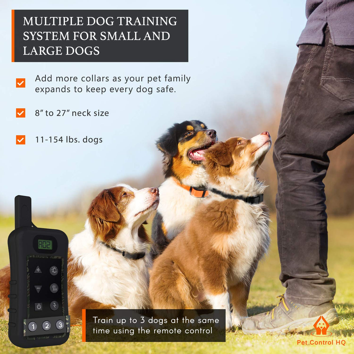 Wireless Dog Fence System with Remote R742