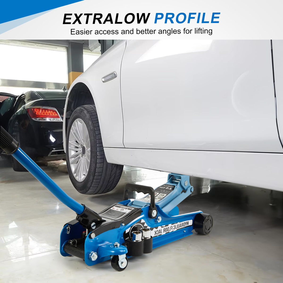 2.5 Ton Low Profile Hydraulic Floor Jack Kit E984