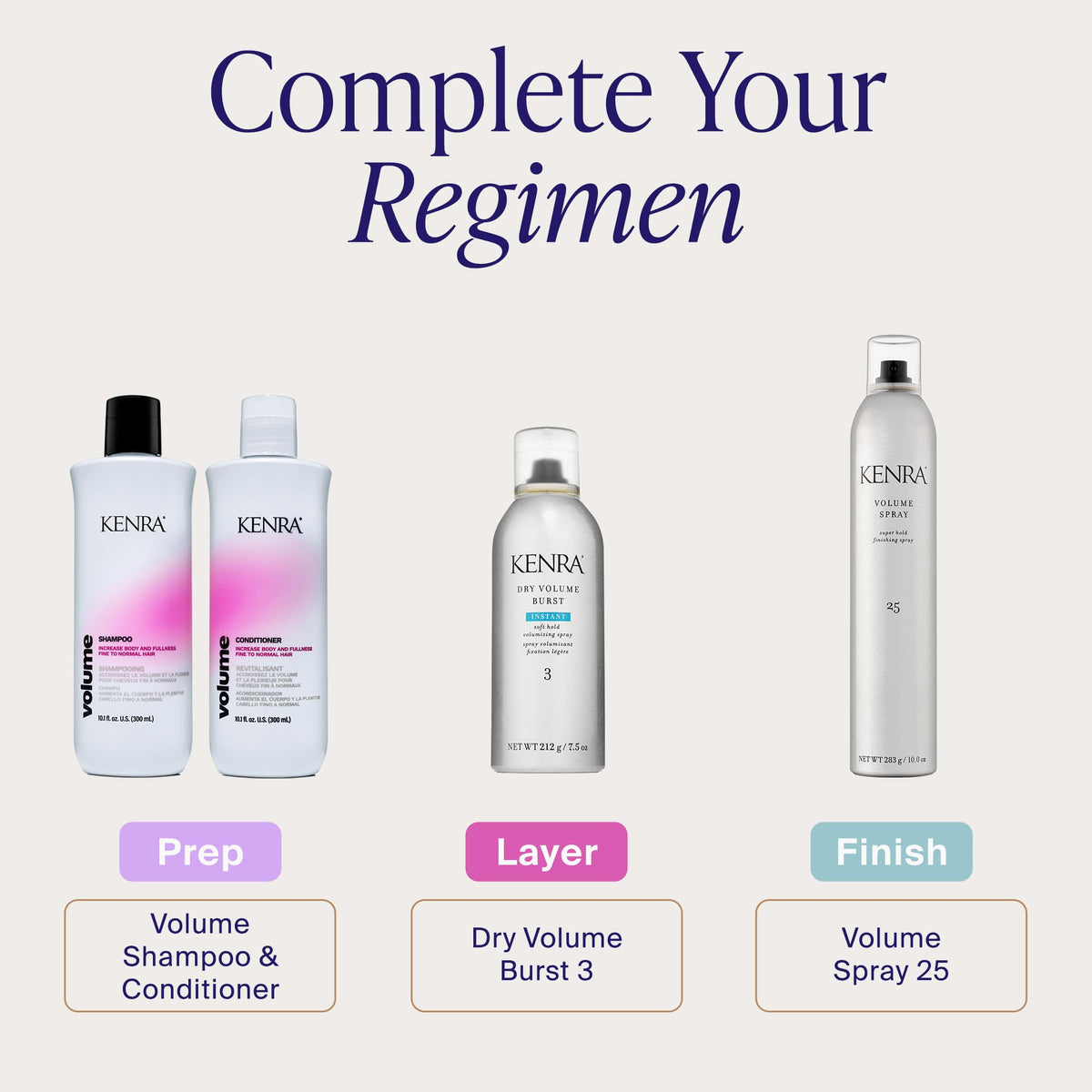 Instant Volume Hairspray Soft Hold Volumizing Spray T6824