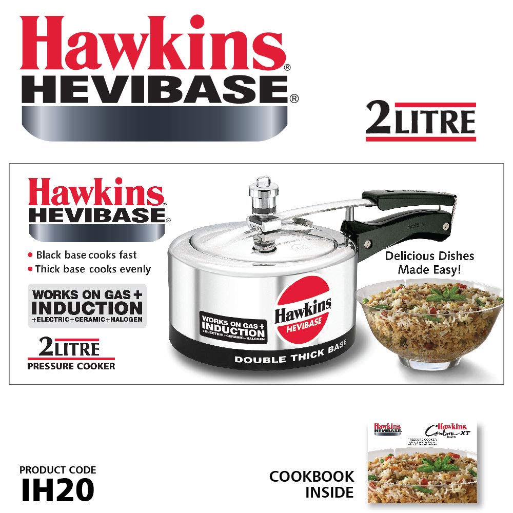 2 Litre Aluminium Pressure Cooker P881154