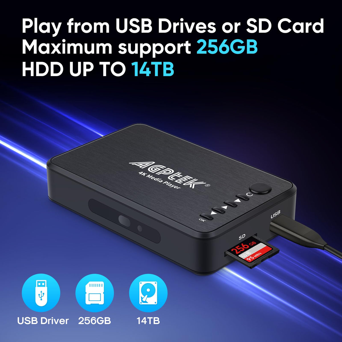 4K HDMI TV Media Player Z98775