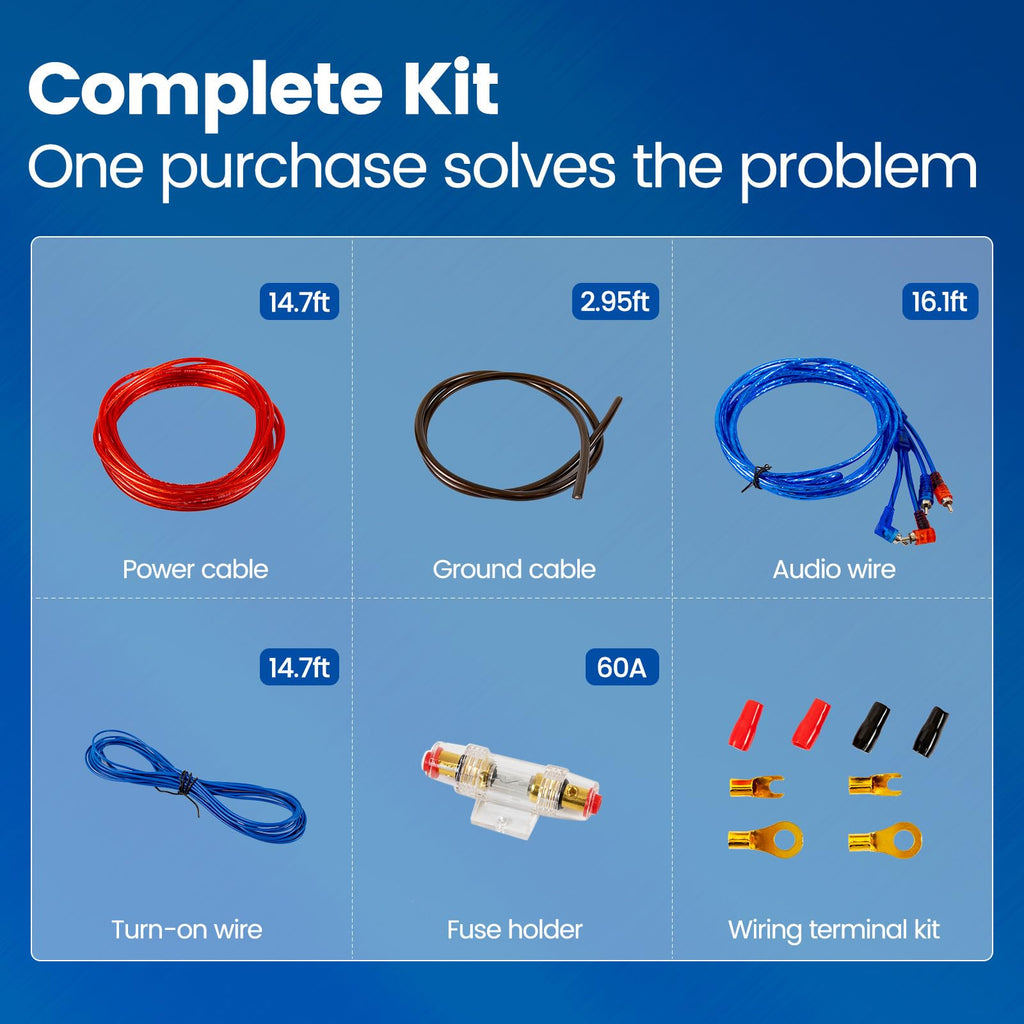 Car Amplifier Wiring Kit S2704
