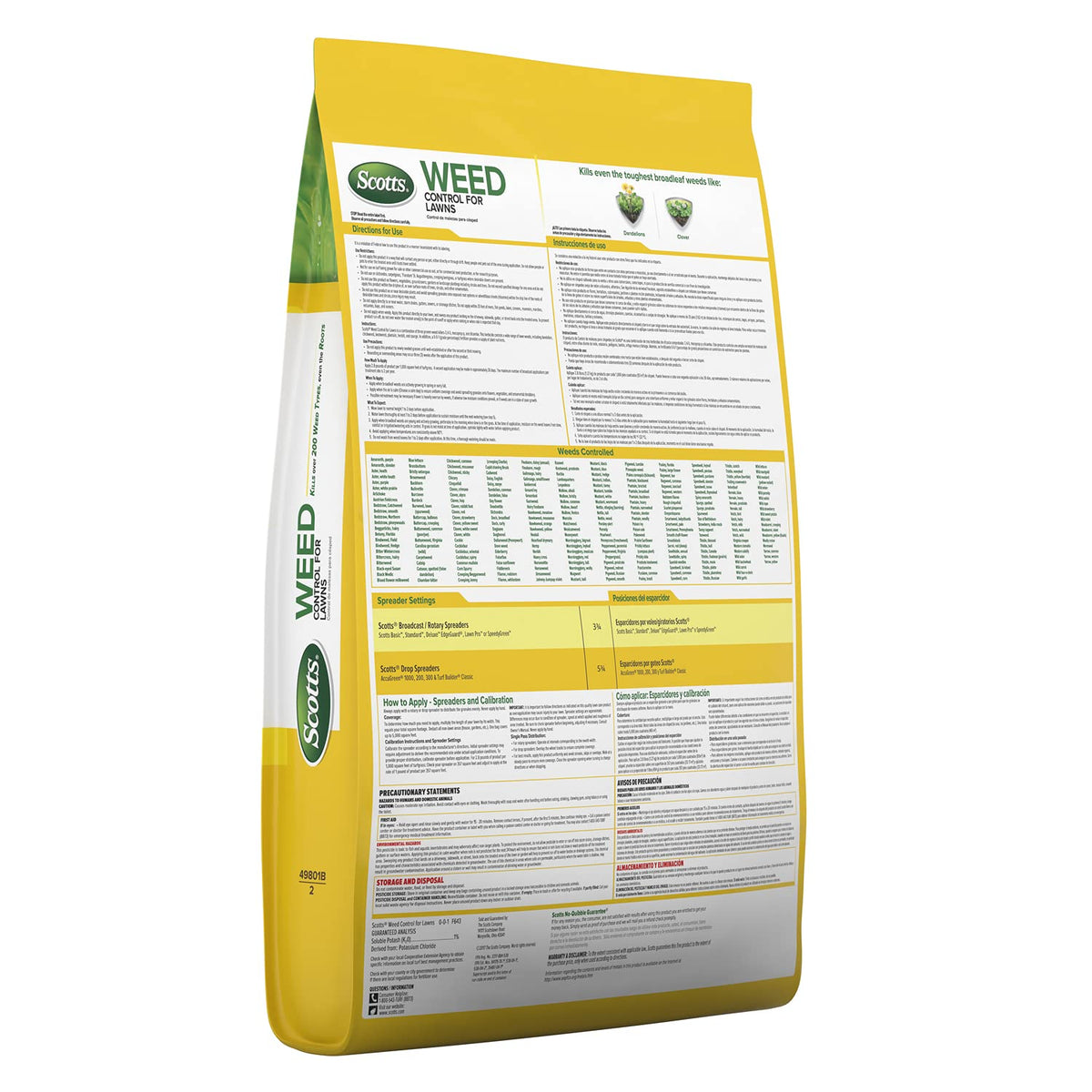 Weed Control for Lawns 14 lbs O72730