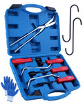 10-Piece Drum Brake Tool Kit with Case & Gloves K638185