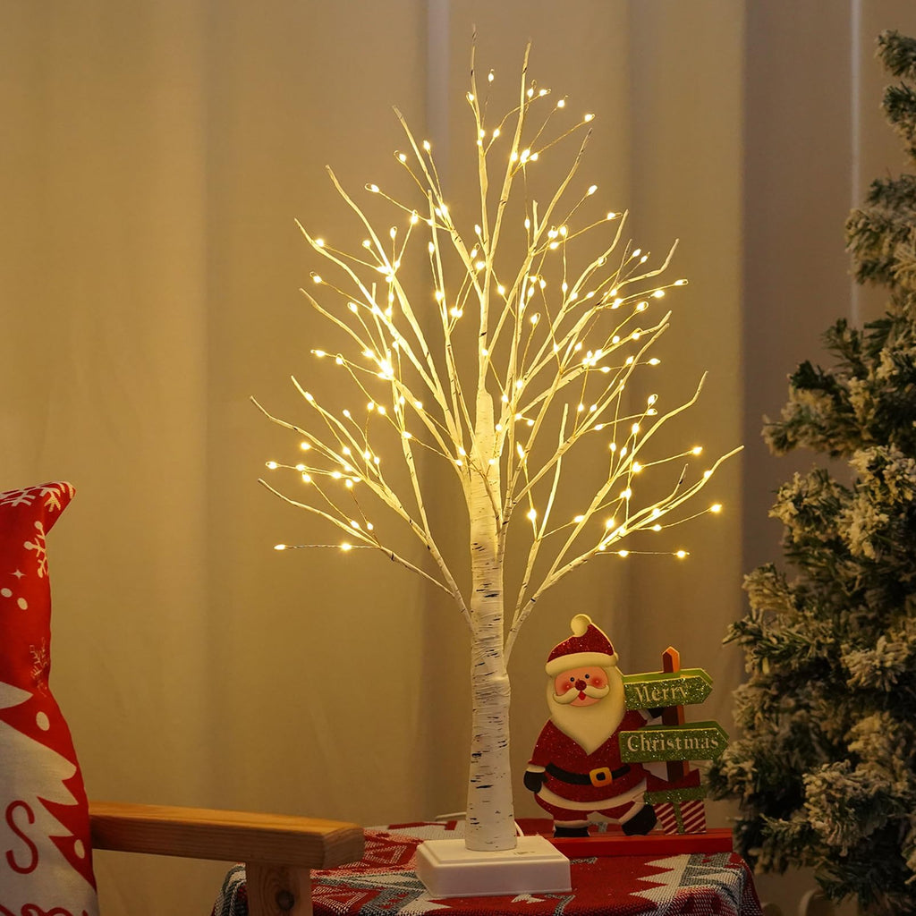 144 LED Birch Tree Lights with Remote Control A4470