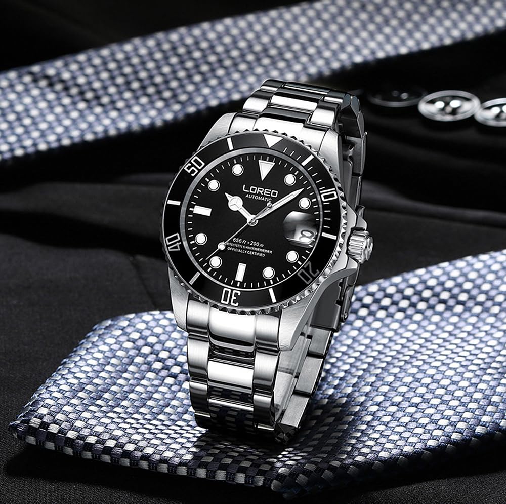 Men's Automatic Watch Sapphire 200M Waterproof W375