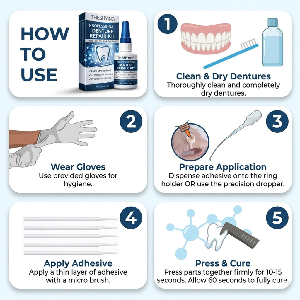 Professional Grade Dental Glue 1oz I59851