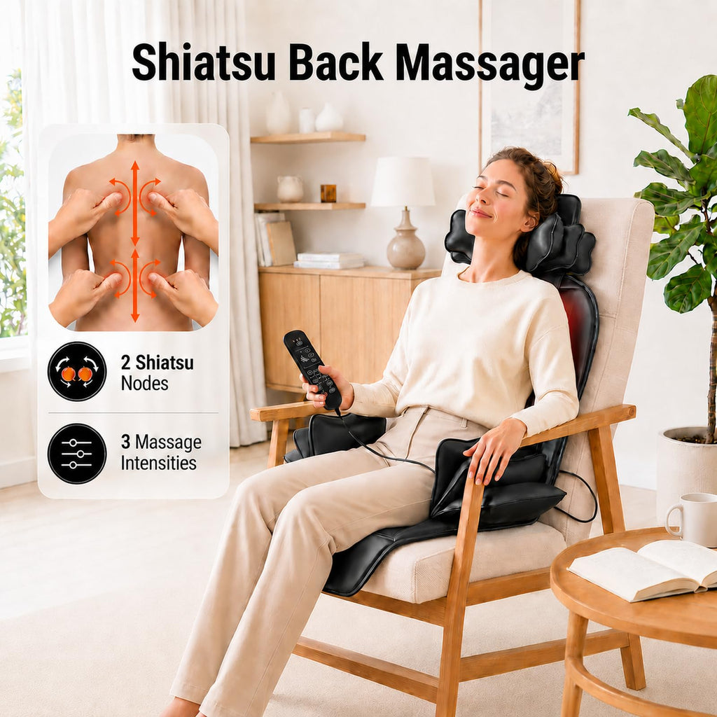 Shiatsu Back Massager with Heat P979097