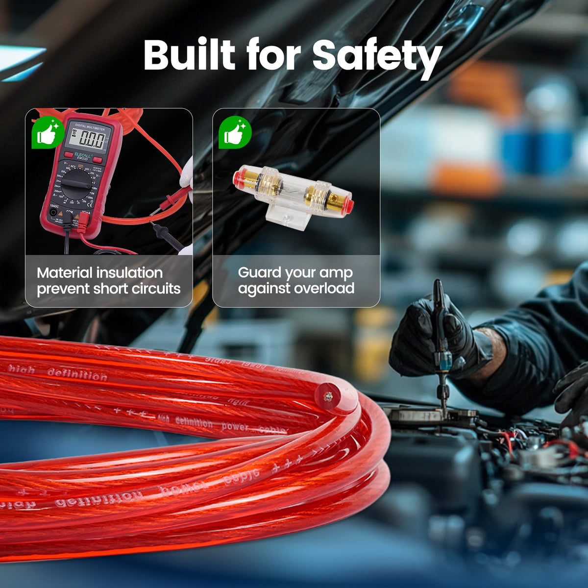 Car Amplifier Wiring Kit S2704