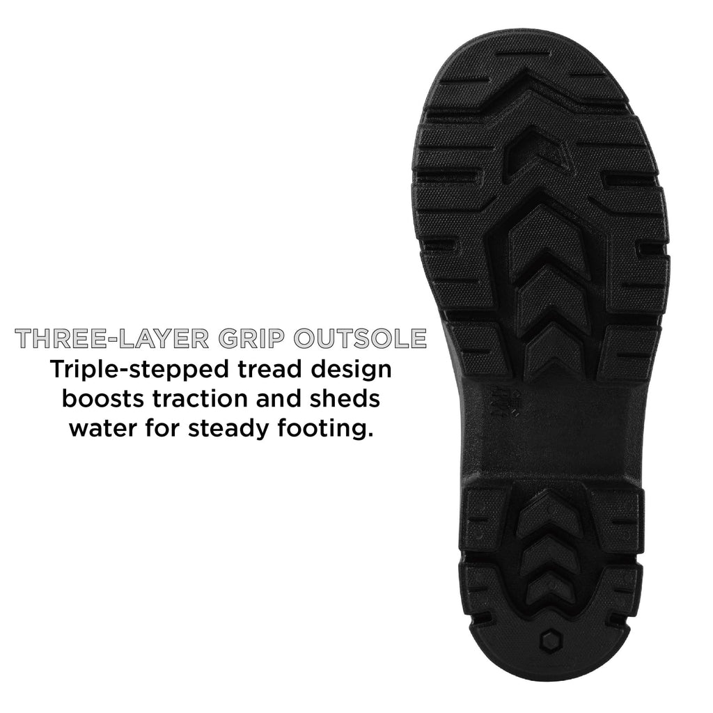 PVC Waterproof Knee-High Work Boots G43698