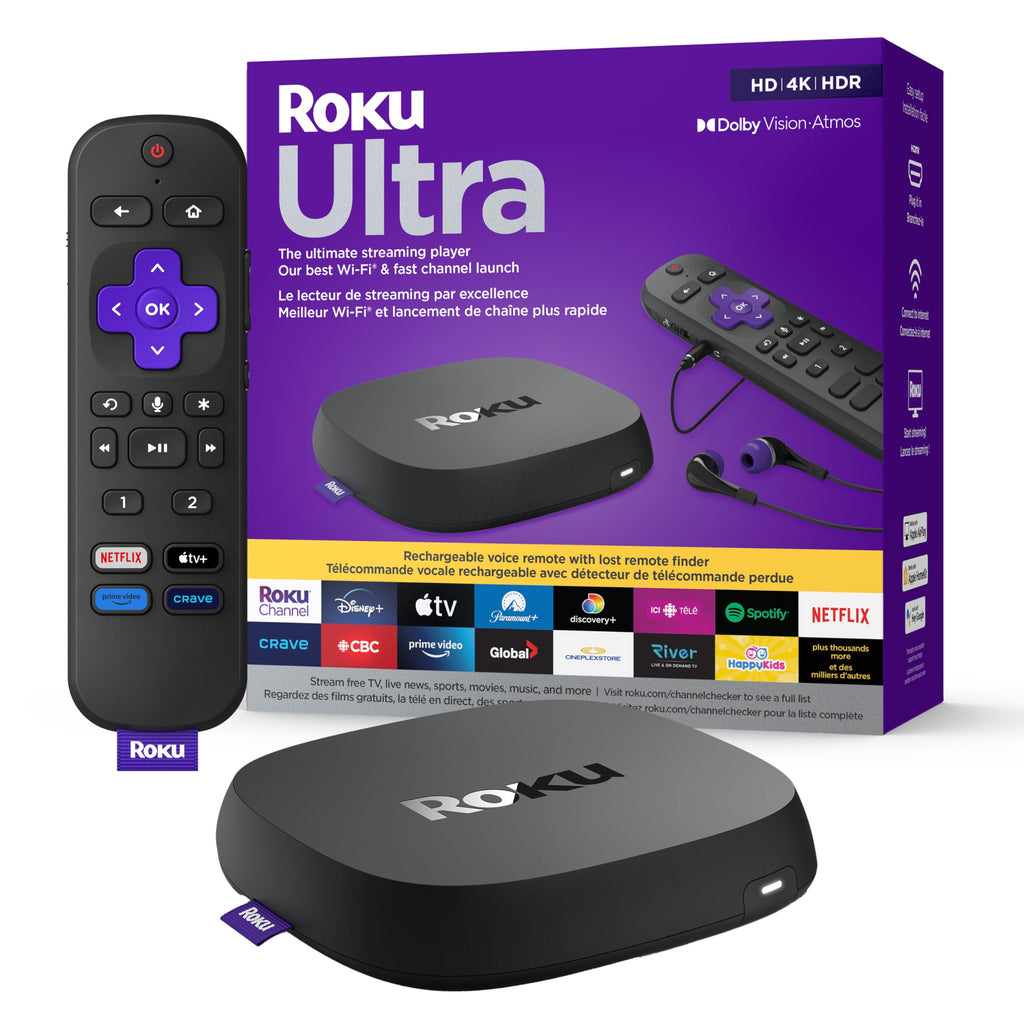 4K HDR Streaming Player with Voice Remote and HDMI Cable Y889
