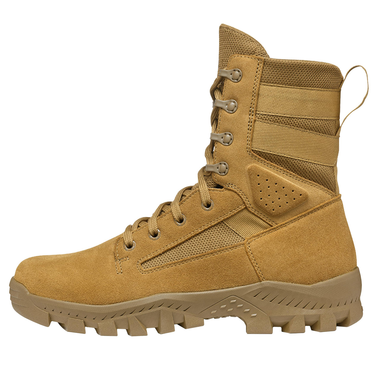 Suede Combat Boots I7230