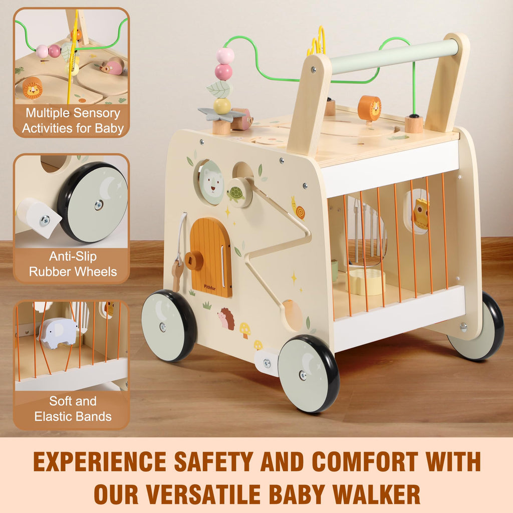 Wooden Activity Cube Push Walker H515