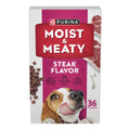 Moist & Meaty Soft Dog Food Pouches, 36 ct M338744