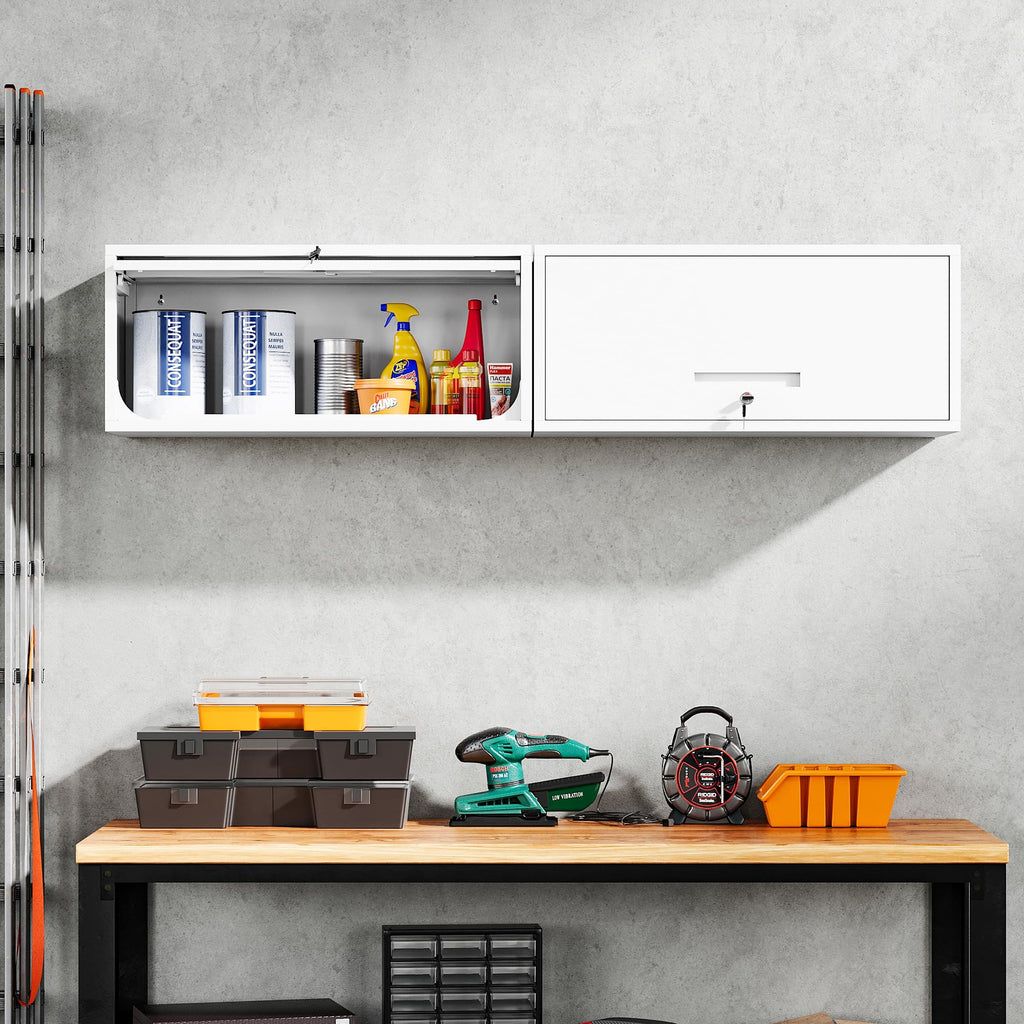 Metal Wall Mounted Storage Cabinet with Doors H781