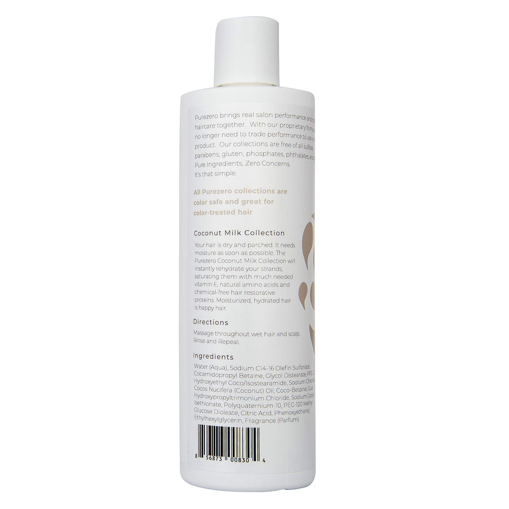 Coconut Milk Shampoo & Conditioner Set Vegan Sulfate Free I74405