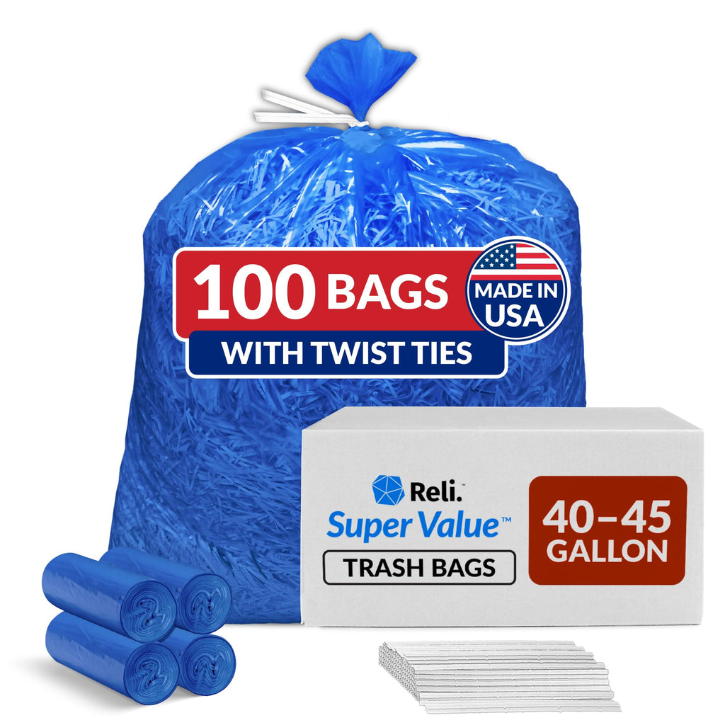 40-45 Gallon Heavy Duty Trash Bags T160093