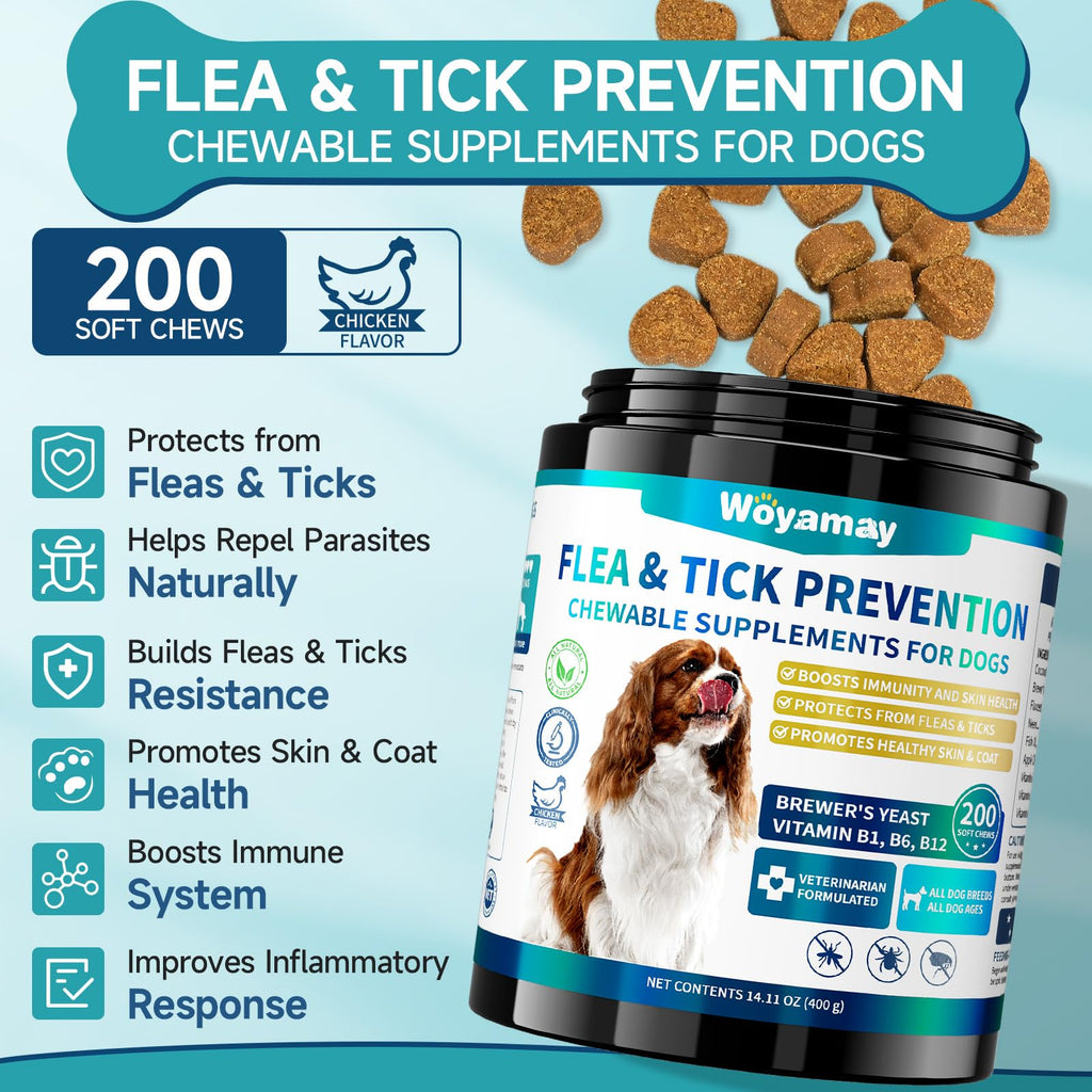 Flea and Tick Prevention for Dogs S18849
