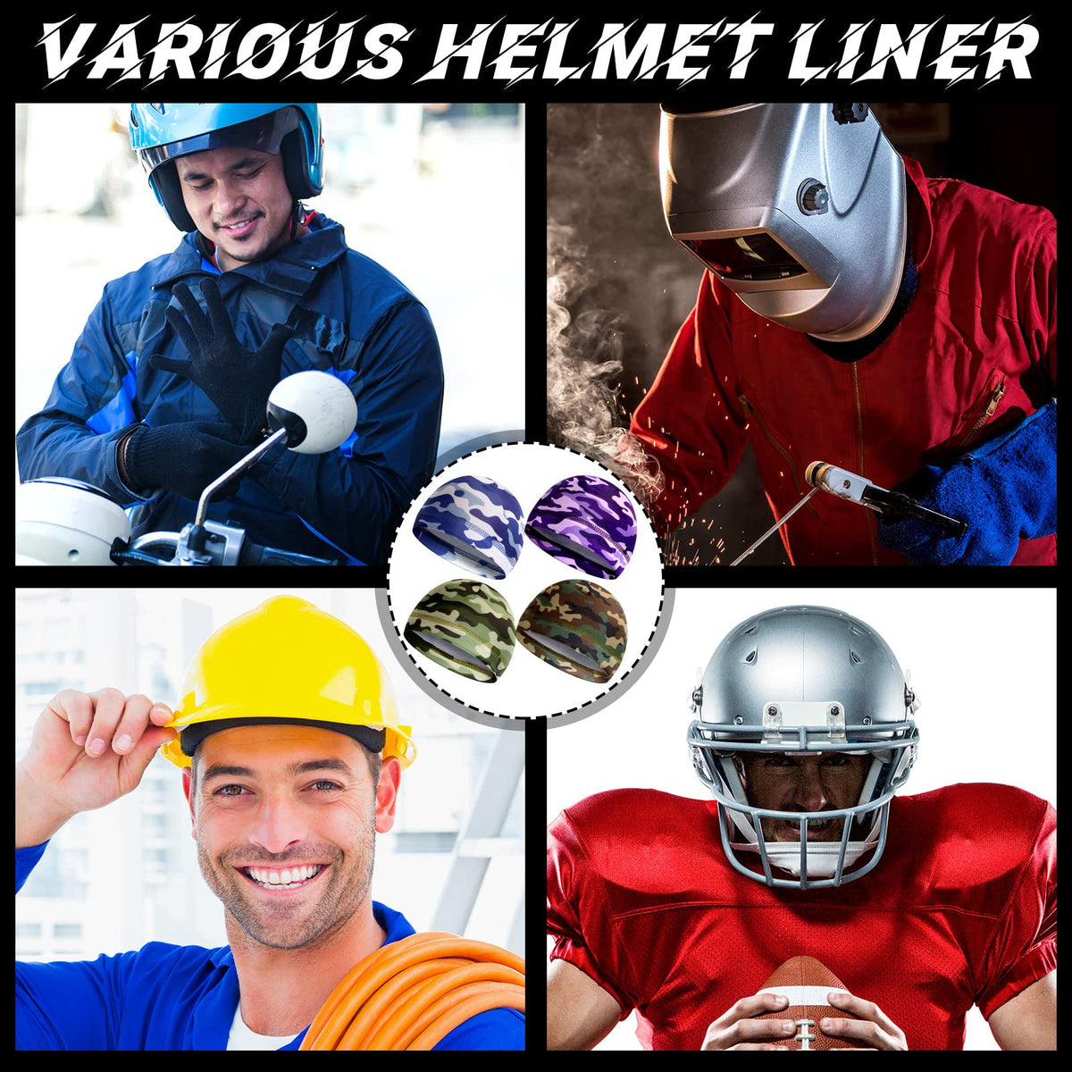 30 Pcs Cooling Skull Cap C580185