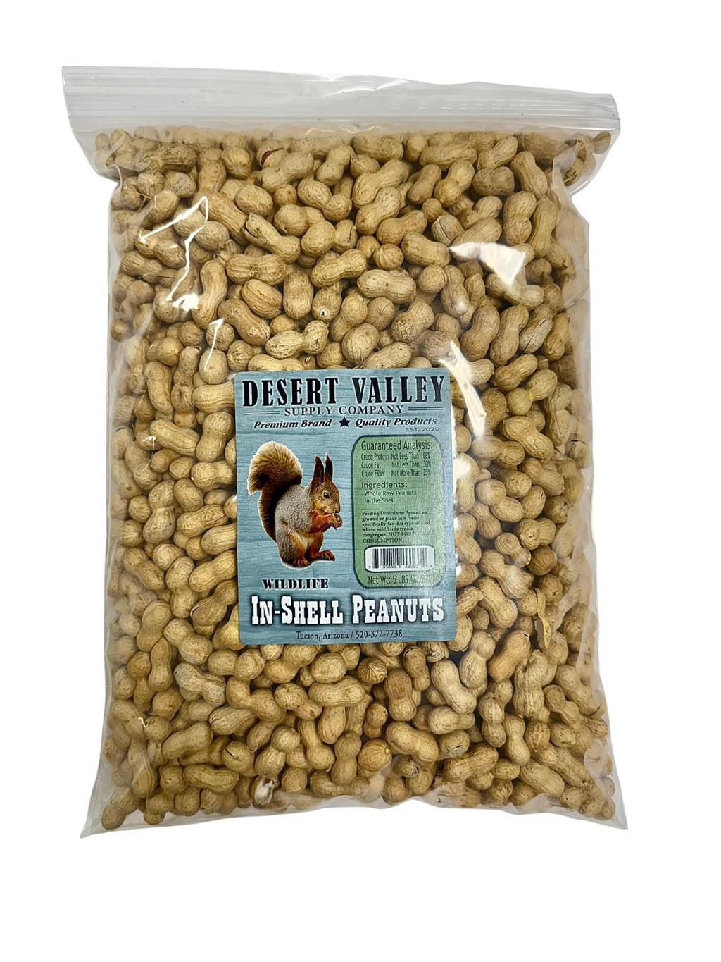 5 Pounds Raw Spanish Peanuts in Shell F962437