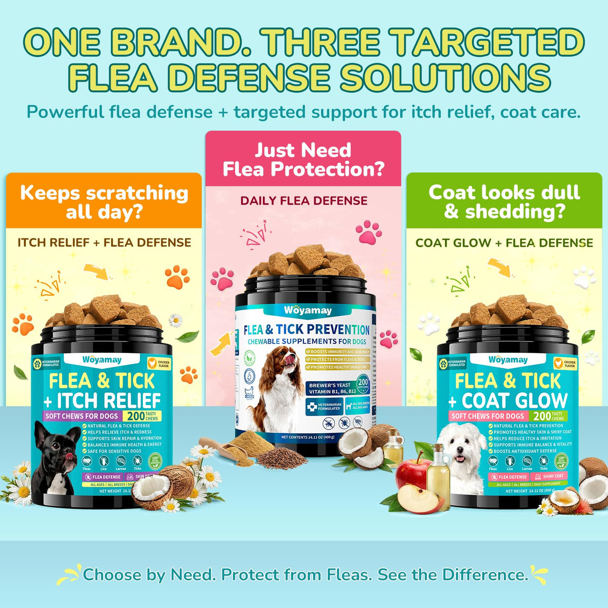 Flea and Tick Prevention for Dogs S18849