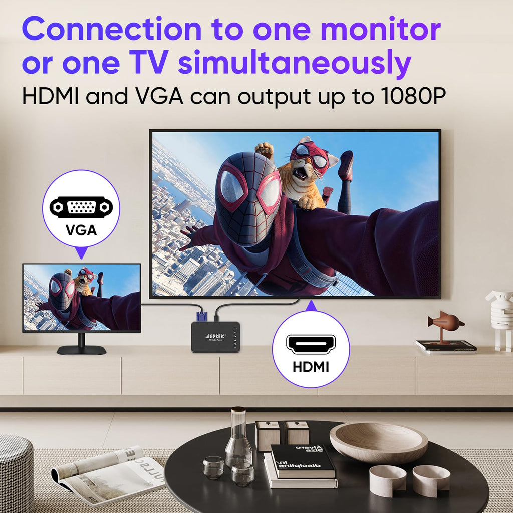 4K HDMI TV Media Player Z98775