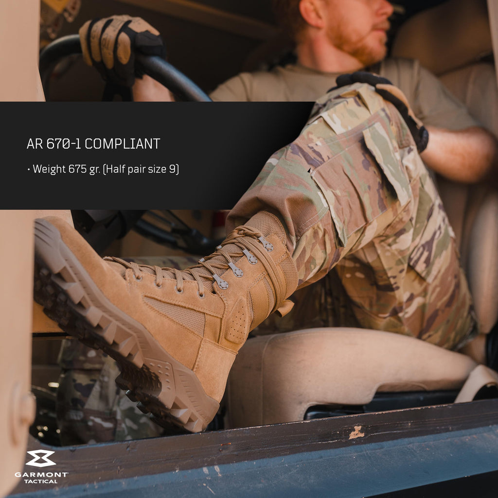 Suede Combat Boots I7230