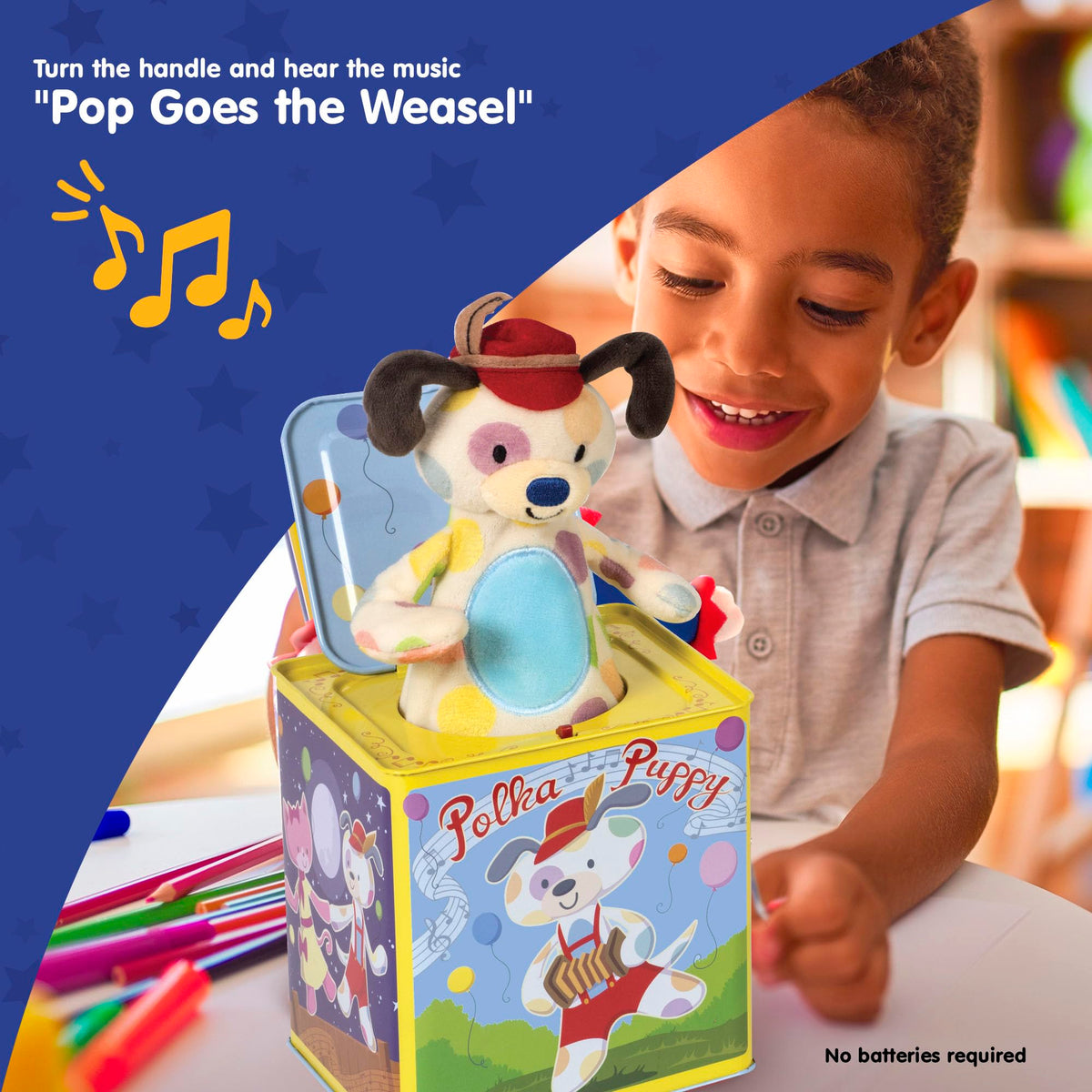 Musical Jack in the Box Toy Y633298