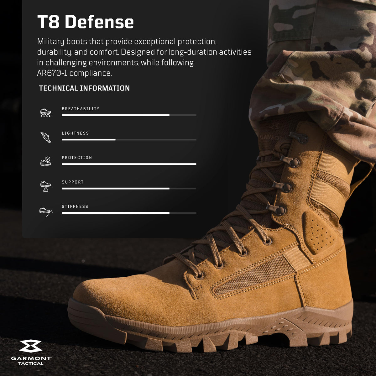 Suede Combat Boots I7230