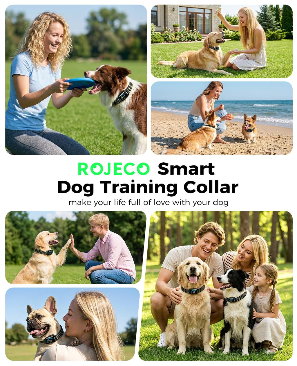 2-in-1 Dog Shock Collar & Bark Collar O52888