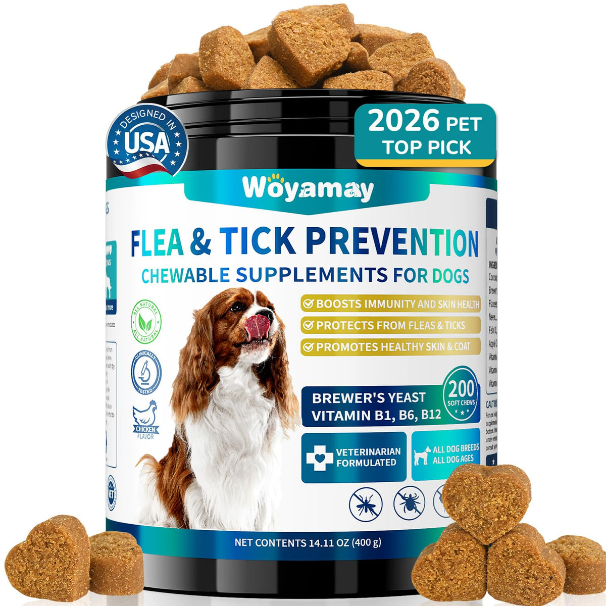 Flea and Tick Prevention for Dogs S18849