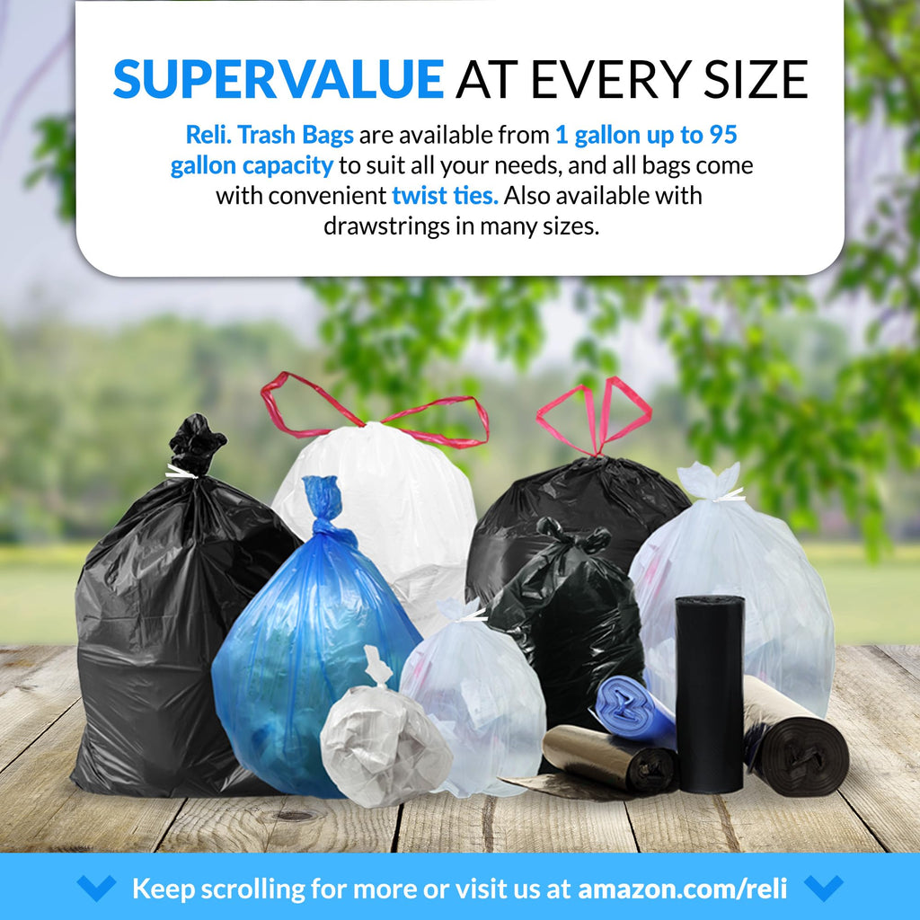 40-45 Gallon Heavy Duty Trash Bags T160093