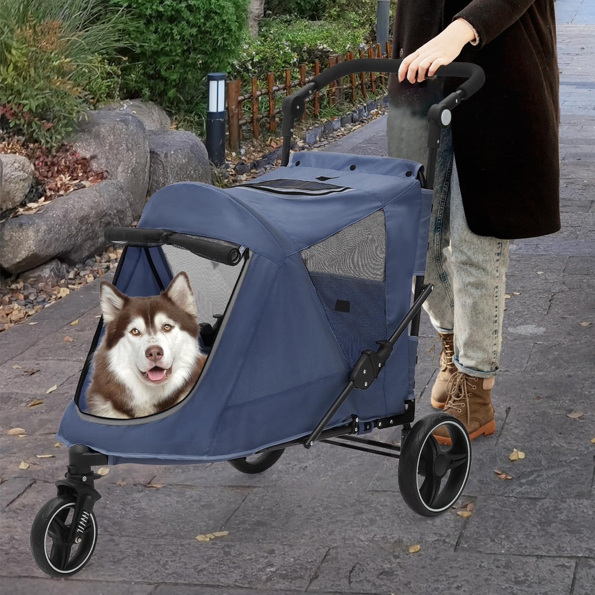 Blue Pet Stroller F99782