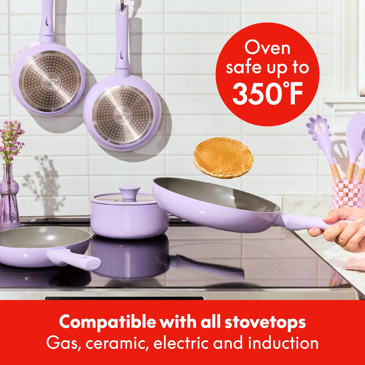 12 Piece Ceramic Nonstick Cookware Set T155270