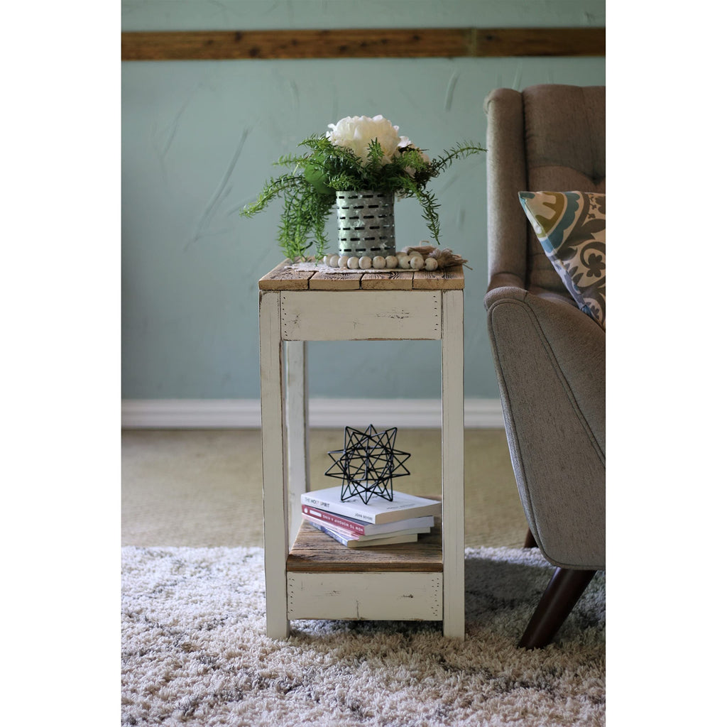 Turquoise Combo End Table A252