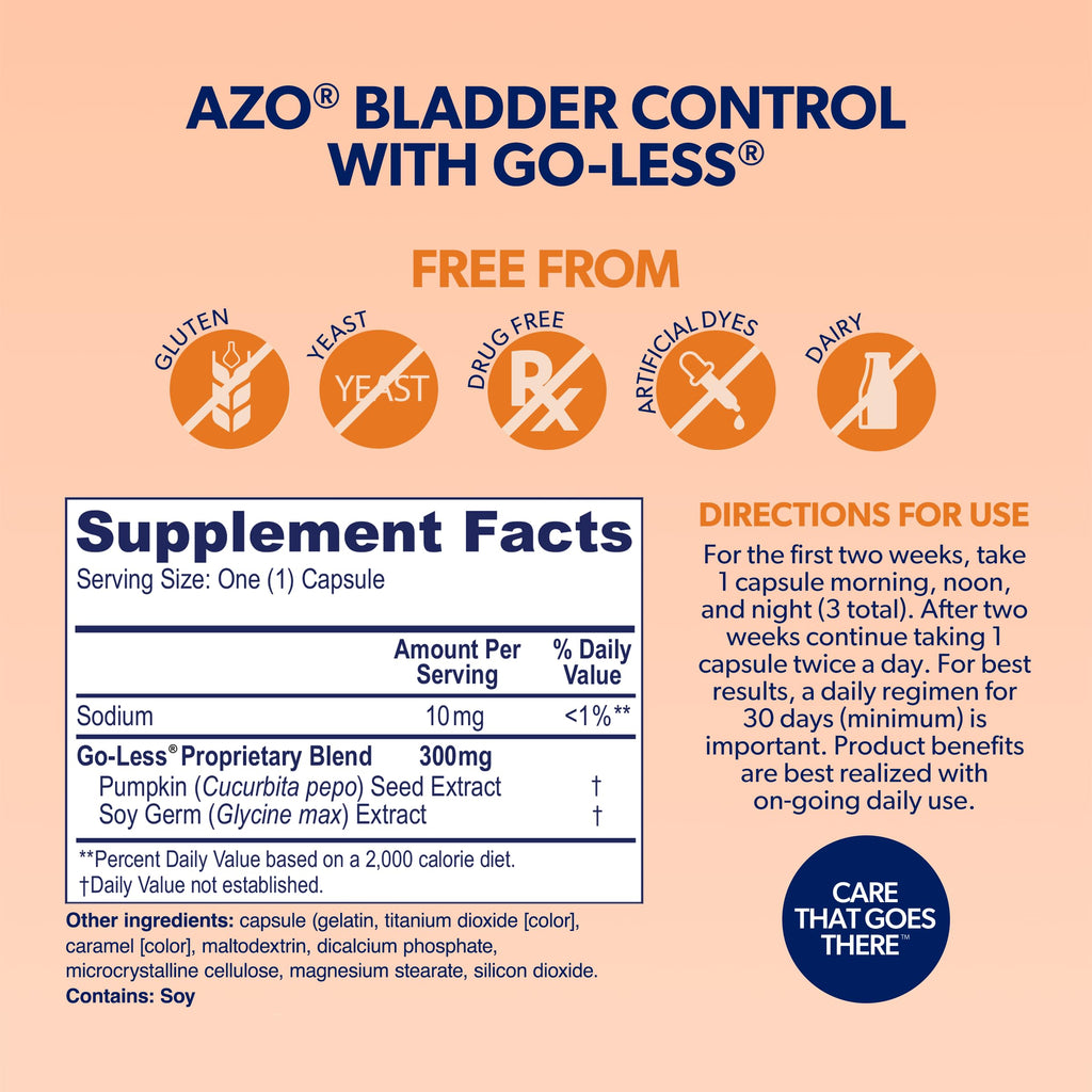 Bladder Control & Weight Management Supplement 48 Capsules J908938
