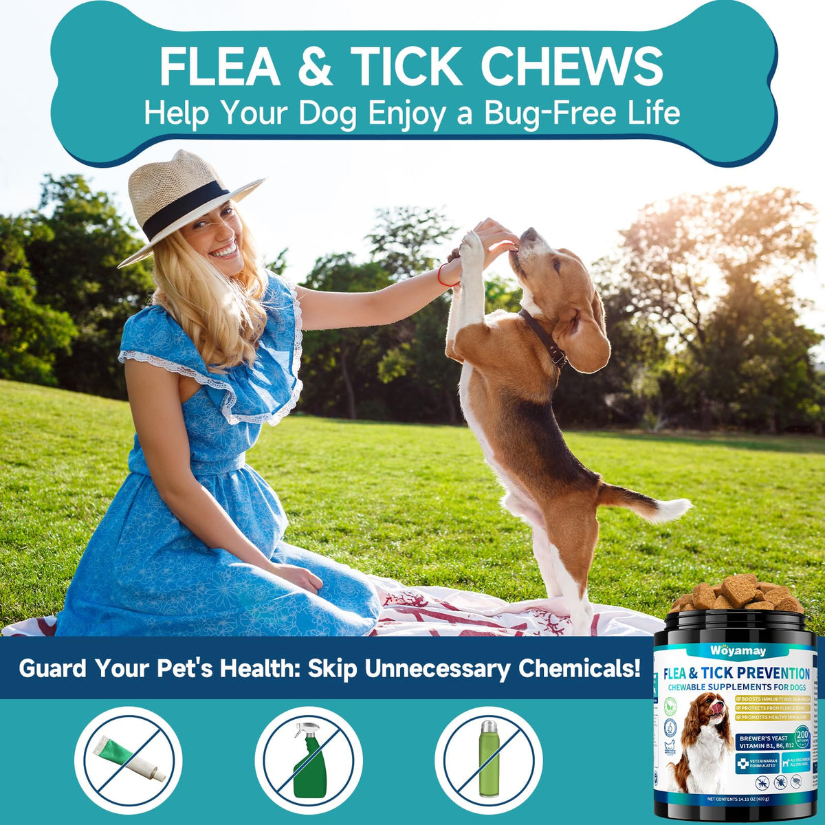 Flea and Tick Prevention for Dogs S18849