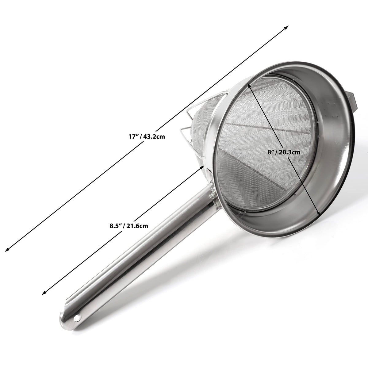 Stainless Steel Fine Mesh Bouillon Strainer K757